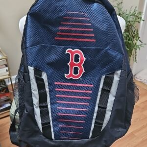 Genuine Merchandise Navy and Red Backpack